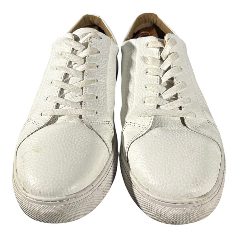 Vince Camuto Hallman Men's Size 13 M White Leather Sneakers - Picture 4 of 9